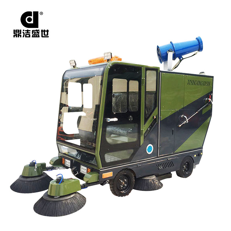 鼎潔盛世DJ2300GYWP電動(dòng)掃地車(chē)使用安裝視頻