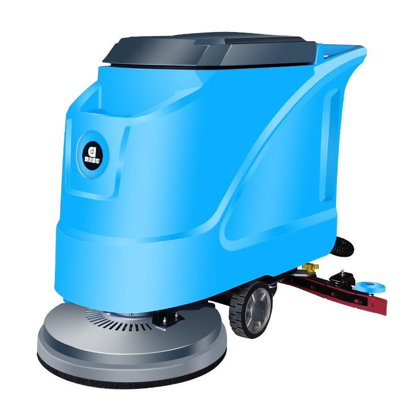 鼎潔盛世DJ520Y手推式洗地機使用效果視頻