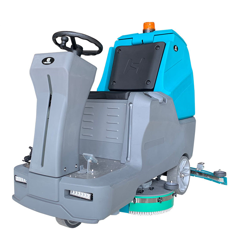 鼎潔盛世DJ900H駕駛式洗地機使用效果視頻