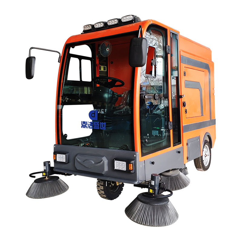 鼎潔盛世DJ2100GT電動掃地車使用效果視頻