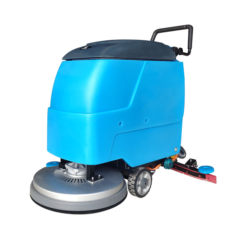 鼎潔盛世DJ520手推式洗地機使用試機視頻