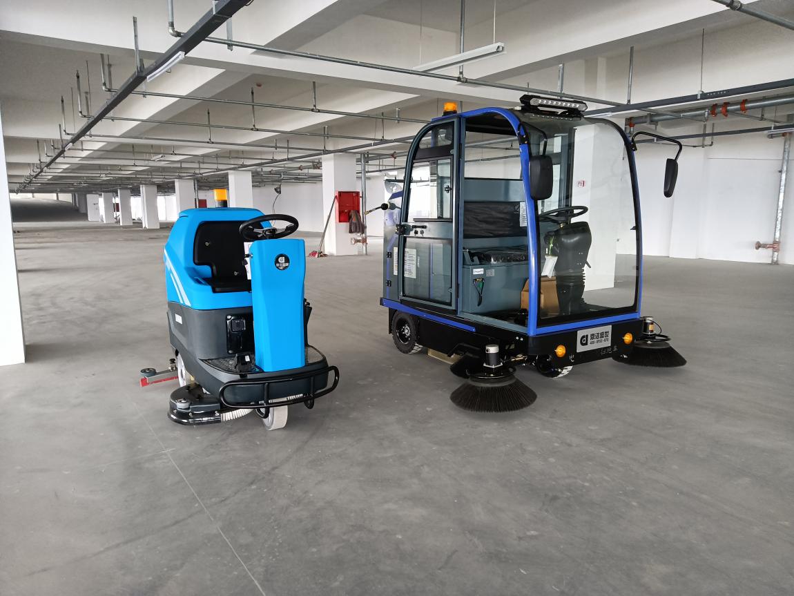 東岳氟硅材料有限公司采購(gòu)DJ2210PQ掃地機(jī)、DJ860M洗地機(jī)